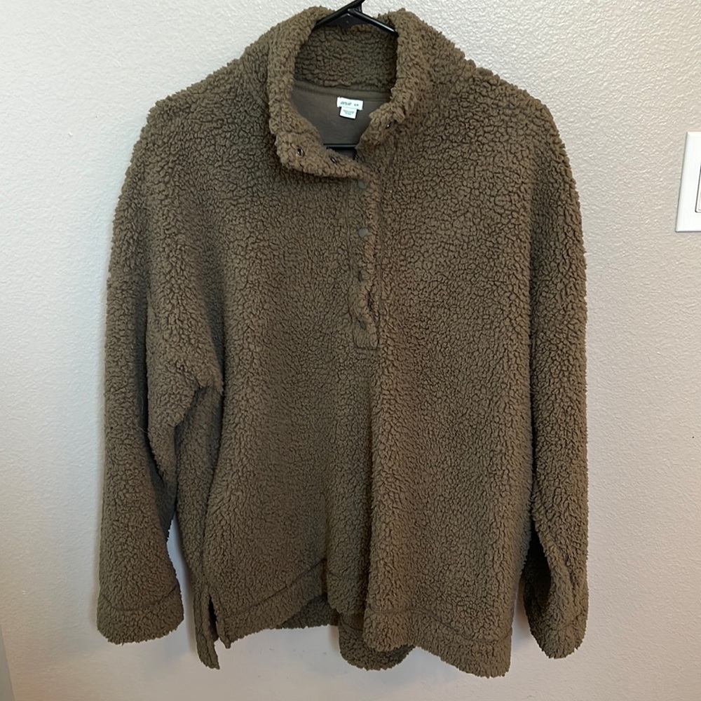 Aerie Oversized Fleece Pullover! Never worn! Size Medium